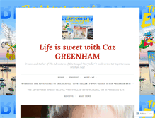 Tablet Screenshot of cazgreenham.com